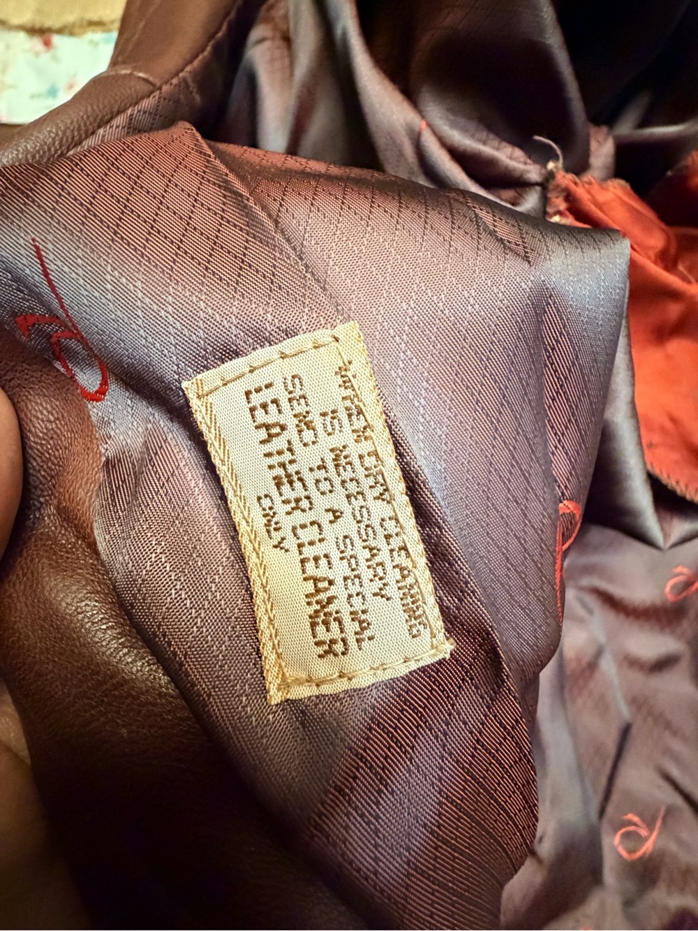 Stunning Vintage 80’s Remy Soft Leather 42 L Jacket with suede features GUC RARE - Picture 12 of 15